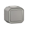 Legrand Plexo 10A Waterproof Switch, Grey Finish