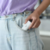 iWALK Mini-Tragbares Ladegerät, 4500 mAh, ultrakompakte Powerbank, kleiner und süßer Akku, kompatibel mit iPhone 14/13/13 Pro/13 Pro Max /12/12 Pro/12 Pro Max/11 Pro/XR/X/8/Plus, Airpods und mehr, Weiß