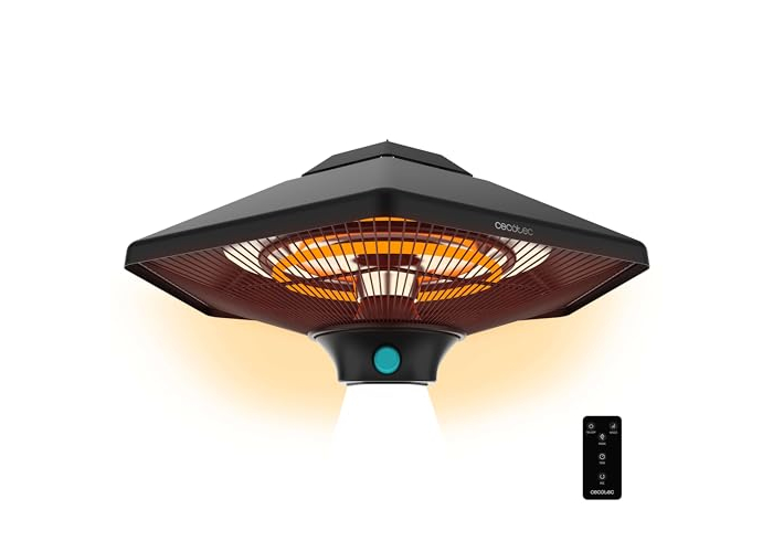 Elektroheizung Cecotec ReadyWarm 2000, 2000 W, für bis zu 10 m², mit Fernbedienung und Schutzart IP34 Elektroheizung Cecotec ReadyWarm 2000, 2000 W, für bis zu 10 m², mit Fernbedienung und Schutzart IP34