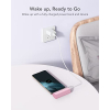 Charmast Mini Portable Charger USB C Power Bank 5000mAh, 20W PD & QC 18W, Type C External Battery Pack Compatible with Samsung, Huawei and Other USB C Phones (Pink)