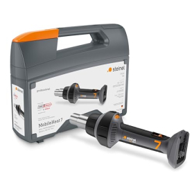 Soplador de aire caliente inalámbrico Steinel MobileHeat MH 7 de 150–550 °C para Bosch AMPShare