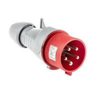 Legrand CEE Stecker 32A, IP44 Schutz, rot