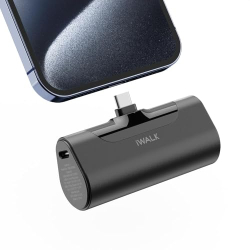 Cargador portátil mini iWALK de 4500 mAh, batería externa USB-C de 20 W con carga rápida, compatible con iPhone 16 Pro Max/16 Pro/16/15, Samsung Galaxy S24 S23 Series, LG, HONOR, Xiaomi, iPad, AirPods