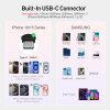 Cargador portátil mini iWALK de 4500 mAh, banco de energía USB-C de 20 W con carga rápida, compatible con iPhone 16 Pro Max/16 Pro/16/15, Samsung Galaxy S24 S23 Series, LG, HONOR, Xiaomi, iPad, AirPods