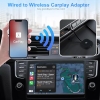 Adaptador inalámbrico CarPlay de Towwoo, adaptador CarPlay Dongle, conexión directa, Wi-Fi USB C de 5 GHz, compatible con iPhone 6+, iOS 10+ y automóviles con CarPlay, convierte CarPlay cableado a inalámbrico