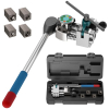 Zyncove Professional brake line flaring tool for single, bubble and double flaring