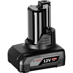 Bosch Professional GBA 12V 6Ah Lithium Battery, Black