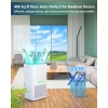 TUKIMA Electric Dehumidifier 1800ml, quiet, defrost function, sleep mode