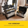 Stanley FatMax Rolling Workshop 1-95-622, metal-plastic, empty, tool trolley