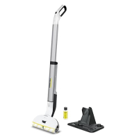 Kärcher EWM 2 electric mop, battery-powered mop, 2 microfiber rollers, 20 min runtime, 60 m²
