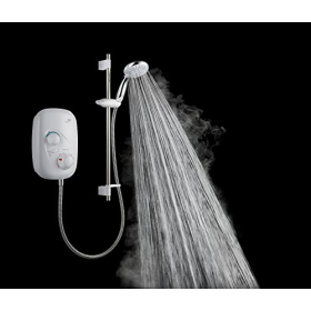 Ducha termostática Mira Showers XS Event, blanca