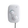 Mira Showers XS Event Thermostat Power Dusche, weiß