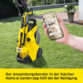 Пилосос високого тиску Kärcher K 4 Power Control Flex Home, тиск: макс. 130 бар, витрата: 420 л/год, площа: 30 м²/год,