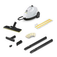 Пароочиститель Kärcher SC 2 EasyFix, давление пара: 3,2 бар, мощность: 1500 Вт  