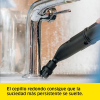 Limpiadora a vapor de mano Kärcher SC 5 EasyFix con conexión de agua caliente y kit para suelos.