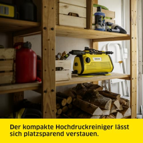 Мийка високого тиску Kärcher K 3 Horizontal Plus, 120 бар, 380 л/год, 25 м²/год