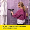 Aspiradora de ventanas inalámbrica Kärcher WV 2 Black Edition con LED y accesorios