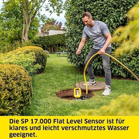 Погружной насос Kärcher SP 17,000 Flat Level Sensor, производительность 17,000 л/ч