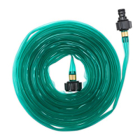 Relaxdays Micro-perforated Garden Hose, 10m, Flat, Efficient
