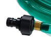 Relaxdays Micro-perforated Garden Hose, 10m, Flat, Efficient