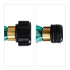 Relaxdays Micro-perforated Garden Hose, 10m, Flat, Efficient