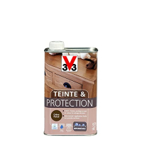 Tinte para madera y muebles V33, roble oscuro, 0,5 l