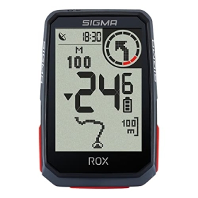 SIGMA ROX 4.0 Drahtloser Fahrradcomputer mit GPS und Navigation