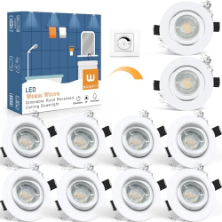Downlight empotrable de techo LED regulable Wowatt