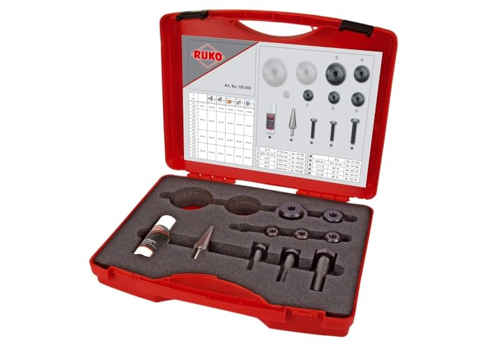 Ruko Schraubenlochstanzer Set, Präzisionswerkzeug Ruko Schraubenlochstanzer Set, Präzisionswerkzeug