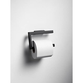 KEUCO toilet paper holder made of metal, matt black