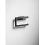 KEUCO toilet paper holder made of metal, matt black