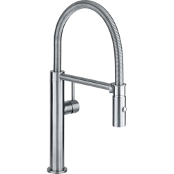 Grifo de cocina Franke Pescara L Semi-Pro, acero inoxidable
