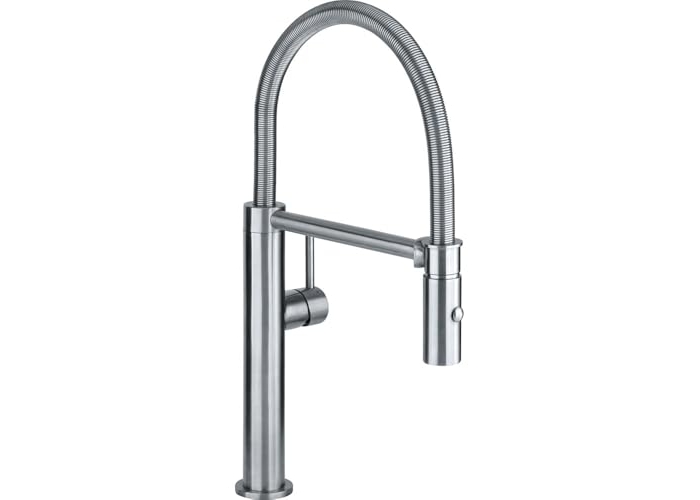 Grifo de cocina Franke Pescara L Semi-Pro, acero inoxidable Grifo de cocina Franke Pescara L Semi-Pro, acero inoxidable