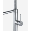 Grifo de cocina Franke Pescara L Semi-Pro, acero inoxidable