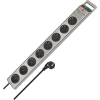 Brennenstuhl socket with 8 sockets and robust polycarbonate housing (2.5 m cable)