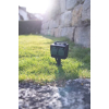 Brennenstuhl 4-way garden socket with ground spike and 10 m cable, black