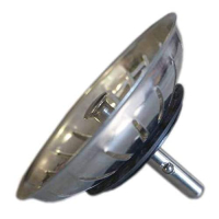 Strainer basket for Franke Blanco sink with drain and 83 mm diameter