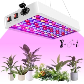 Lámpara LED para plantas YAHAMOO BW1000, UV IR, 2 modos