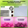 Lámpara LED para plantas YAHAMOO BW1000, UV IR, 2 modos
