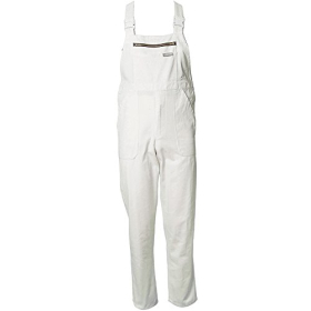 Planam Dungarees White