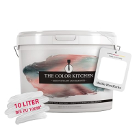 A.S. Creation The Color Kitchen Wall Paint, Matt, White, 10 L, High Coverage