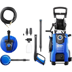 Hidrolimpiadora Nilfisk E 145, 145 bar, motor de 2100 W, para limpieza de coches y exteriores