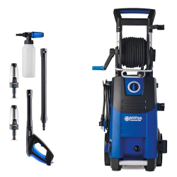Hidrolimpiadora Nilfisk Premium de 200 bares y 3300 W para jardín y coche.