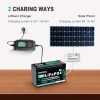EverExceed 12V 8Ah LiFePO4 Batterie mit BMS, 3000+ Zyklen für USV/Solar