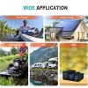 EverExceed 12V 8Ah LiFePO4 Batterie mit BMS, 3000+ Zyklen für USV/Solar