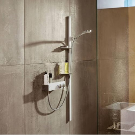 Термостат для душа Hansgrohe ShowerTablet 350 – элегантный пульт управления душем в хроме