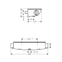 Duschthermostat Hansgrohe 13111000 Ecostat Select Reno, Einbau, Chrom