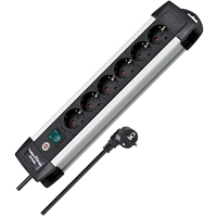Brennenstuhl 6-way power strip with switch