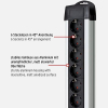 Brennenstuhl 6-way power strip with switch