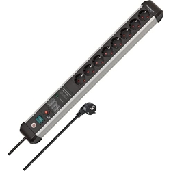 Brennenstuhl Premium 8-way power strip with surge protection